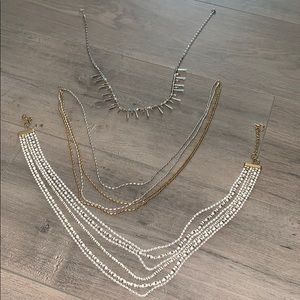 Stella and Dot three Piece Necklace